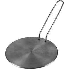 Адаптер для индукционной плиты со съемной ручкой сталь нерж.,алюмин. D=16,L=22см