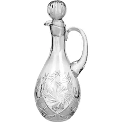 Графин с ручкой хрусталь 0,5л ,H=25,B=11,5см прозр., изображение 2