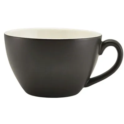 Чашка чайная «Мэтт Блэк» фарфор 340мл черный