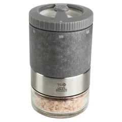 Мельница для соли «Маэстро» циркониевый механизм бук,стекло ,H=11см граф.