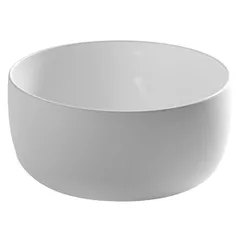 Salad bowl “Base”  porcelain  D=160, H=75mm  white, matte