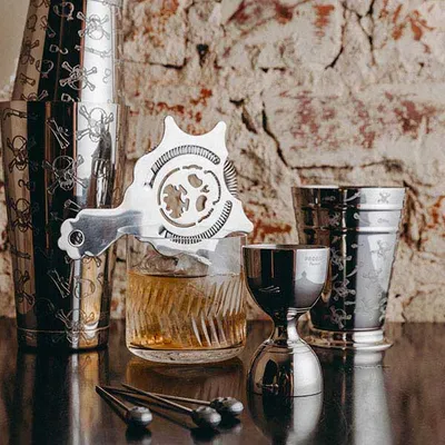 Стрейнер «Пробар Премиум Корсар» с ушками сталь нерж. D=11,5,L=15см серебрист., изображение 7