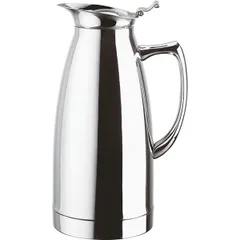 Thermos for tea stainless steel 0.65l D=10.5,H=20,B=14cm metal.