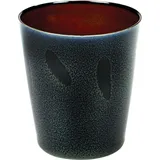 Стакан для горячих напитков керамика 310мл D=85,H=95мм синий,коричнев.