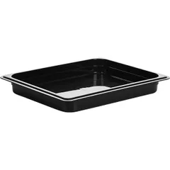 Gastronorm container (1/2) without lid  polyprop. , H=40, L=325, B=265mm  black