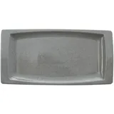 Блюдо для подачи «Мундо Артико» фарфор ,L=36,B=18см тем.сер.