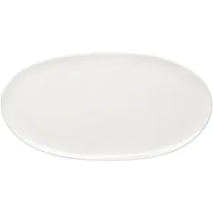 Блюдо «Афрос» овальное кост.фарф. ,H=15,L=270,B=140мм белый, изображение 2