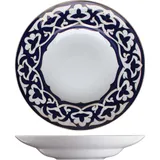 Тарелка глубокая «Восток Голд» фарфор 450мл D=295,H=55мм синий,золотой