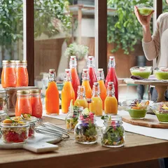 Бутылка «Свинг» с пробкой стекло,пластик 125мл D=60,H=134,L=50,B=50мм прозр., изображение 3