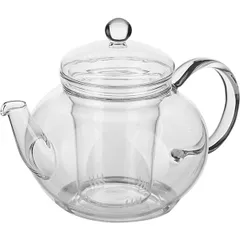 Чайник заварочный «Мико» стекло 0,8л ,H=14,5,L=22,B=13,5см прозр., изображение 2