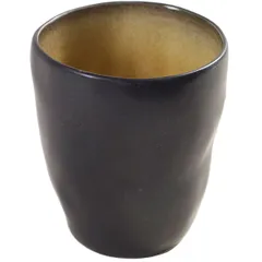 Стакан для горячих напитков «Пьюр» керамика 220мл D=75,H=90мм зелен.