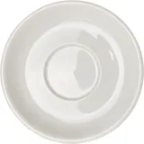 Блюдце «Алберго» фарфор D=145,H=18мм белый