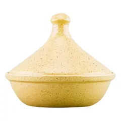 Тажин «Каракум» с крышкой керамика 0,5л D=17,5,H=15см бежев.