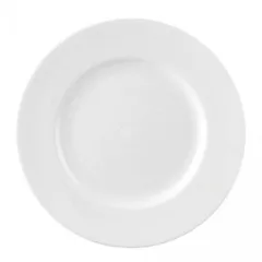 Тарелка «Джейд» мелкая кост.фарф. D=23см белый