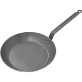 Сковорода «Карбон Плюс» белая сталь D=200,H=45,L=375мм серый