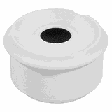 Пепельница фарфор D=10,H=6см белый