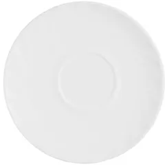 Saucer “Trianon” glass D=140,H=14mm white