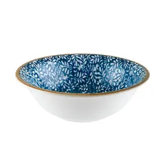 Салатник «Калиф Люпин» фарфор 400мл D=160,H=53мм белый,синий