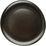 Тарелка мелкая керамика D=22см серый