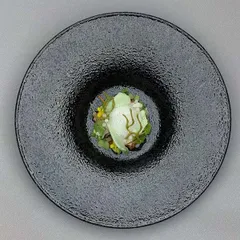 Тарелка для пасты «Ро дизайн бай эрбиси» керамика D=260,H=65мм черный, изображение 2