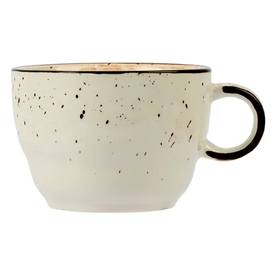 Чашка чайная «Пастораль» фарфор 190мл D=85/53,H=55мм оранжев., Цвет: Оранжевый, изображение 5