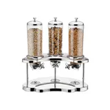 Диспенсер сервир.д/сухих продуктов 3 колбы по 3л