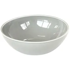 Salad bowl porcelain 3.5l D=29,H=10cm light-gray.