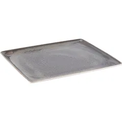 Блюдо сервировочное «Революшн Гранит» фарфор ,H=15,L=330,B=270мм серый,коричнев., изображение 2