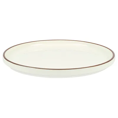 Тарелка «Блисс» с бортом фарфор D=270,H=22мм белый, изображение 2