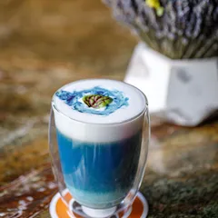 Бокал для горячих напитков «Проотель» двойные стенки термост.стекло 90мл D=53,H=70мм, изображение 4