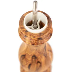 Мельница для соли «Париж Олива» дер. олива ,H=18см деревян., изображение 2