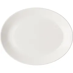 Блюдо «Симплисити» овальное фарфор ,H=10,L=205,B=160мм белый