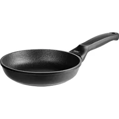 Frying pan (induction)  cast aluminum, teflon  D=240, H=50, L=445mm  black