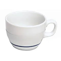 Чашка чайная «Фачетта Блю» фарфор 210мл D=87,H=62,L=110мм белый,синий