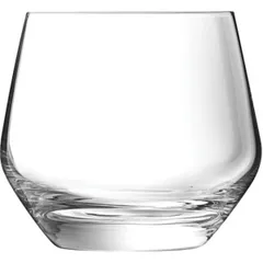 Old fashion "Ultim" glass 350ml D=74,H=83mm clear.