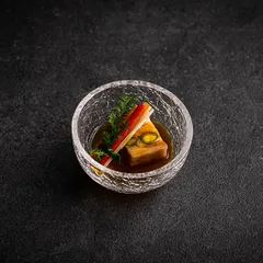 Салатник «Студия Ро» с крышкой «сфера» стекло 70мл D=7см прозр., изображение 4