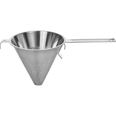 Colander stainless steel D=18,H=18,L=39cm metal.