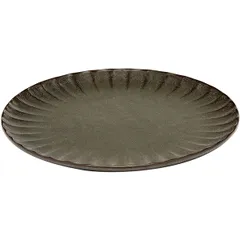 Тарелка «Инку» керамика D=180,H=17мм зелен.