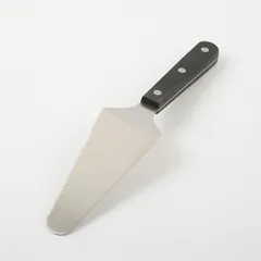 Лопатка кондитерская для торта сталь нерж.,полиоксиметилен ,H=1,2,L=255,B=60мм металлич.,черный, изображение 3