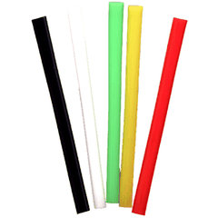 Трубочки без изгиба L=14,5см[240шт] D=8,H=280,L=145,B=80мм в ассорт.