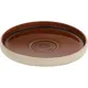 Тарелка «Нара» мелкая керамика D=15см коричнев., изображение 2