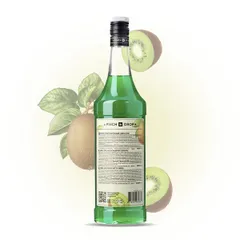 Сироп «Киви» Pinch&Drop стекло 1л D=85,H=330мм зелен., изображение 3