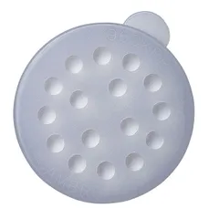 Крышка для емкости для сыпучих продуктов сменная для банки для зелени поликарбонат D=8,L=9см белый