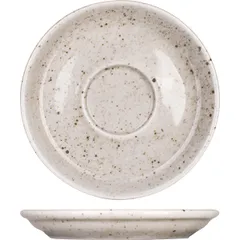 Saucer “Lifestyle”  porcelain  D=120, H=16mm  sand.