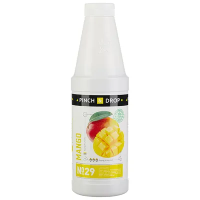 Топпинг уцененный «Манго» Pinch&Drop 1 кг пластик 1мл D=80,H=260,L=1,B=1мм