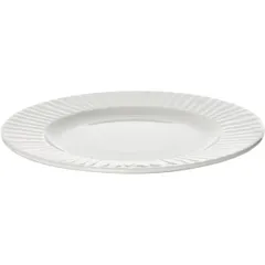 Тарелка «Нестор» мелкая фарфор D=26,H=2см белый, изображение 2