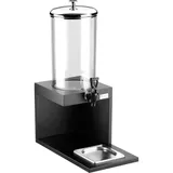 Диспенсер для холодных напитков пластик,сталь нерж. 8л D=20,H=67,L=45,B=25см