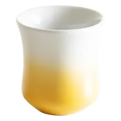 Чашка кофейная «Хатч» 80мл желт.,белый