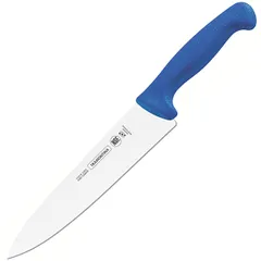 Нож поварской «Профешионал Мастер» сталь нерж.,пластик ,L=29/15см синий