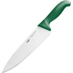 Universal kitchen knife  steel, plastic  L=29/16, B=3cm  green, metal.